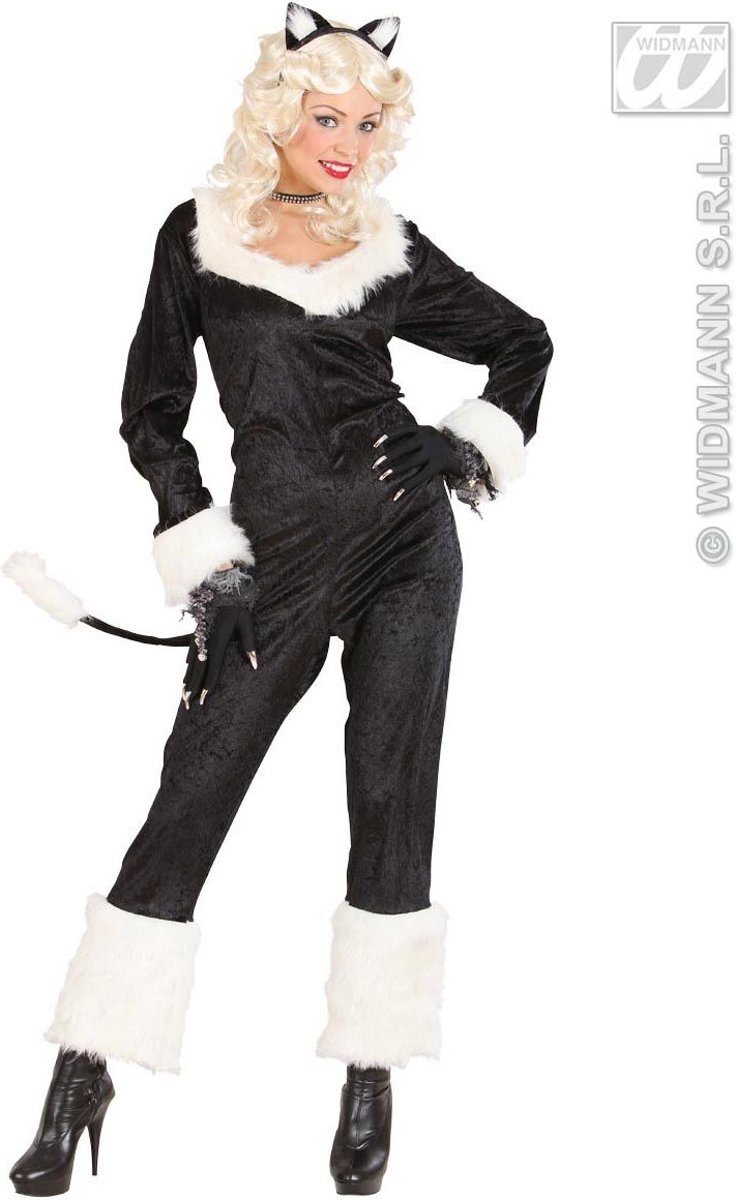 Poes & Kat Kostuum | Catwoman Sweet Pussy Kostuum Vrouw | Medium | Carnaval kostuum | Verkleedkleding